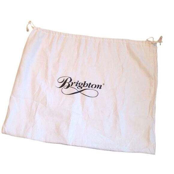 Brighton Light Beige Croc Embossed Shoulder Bag U346867 - Picture 12 of 12